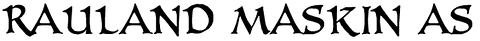 Logo av Rauland maskin AS